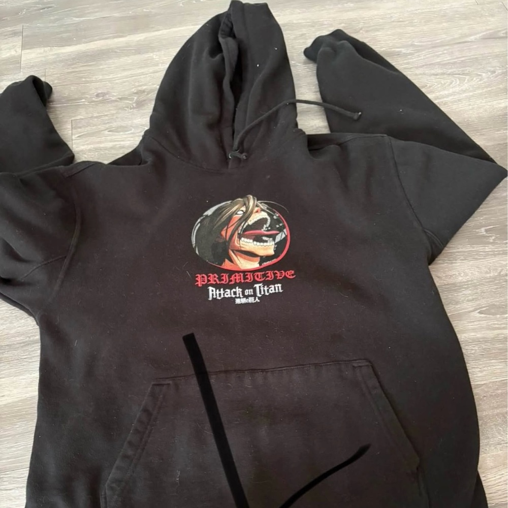 Primitive Black Graphic Hoodie